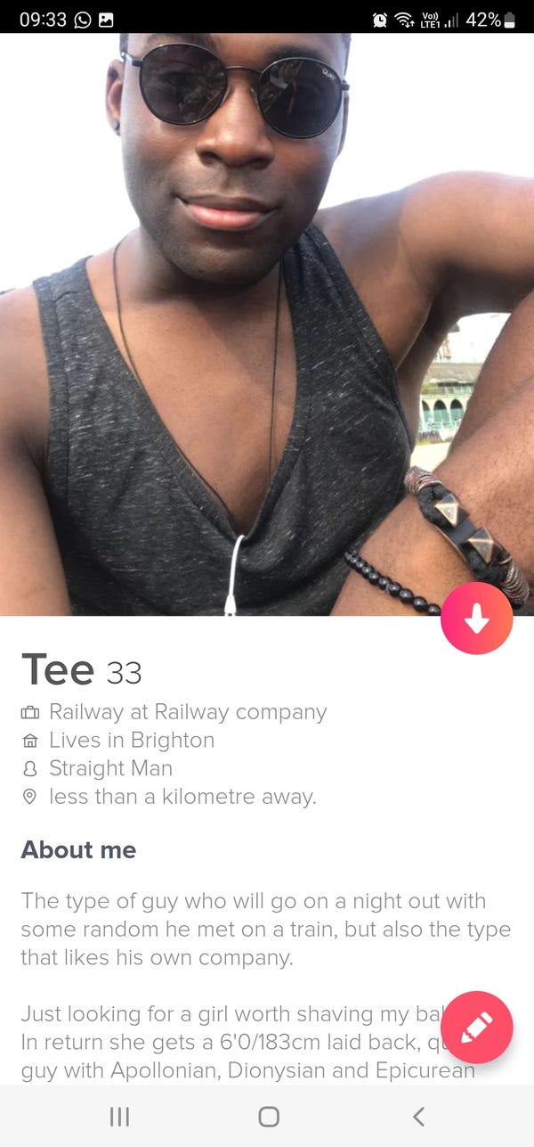 dating profile about me examples