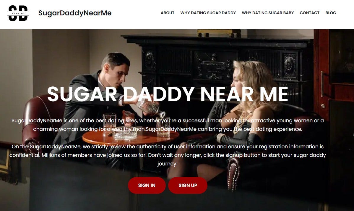 free sugar dating websites